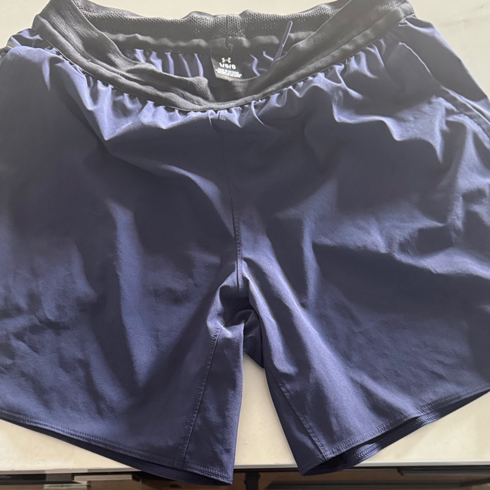 Men's Under Armour Navy Blue Athletic Shorts